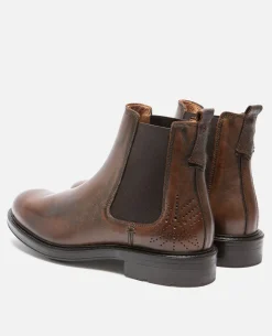WALTER FO VGT Chelsea boots Cuir Tannage Végétal Marron Homme