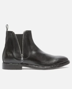 WICKED 16 Chelsea boots Cuir Noir Homme