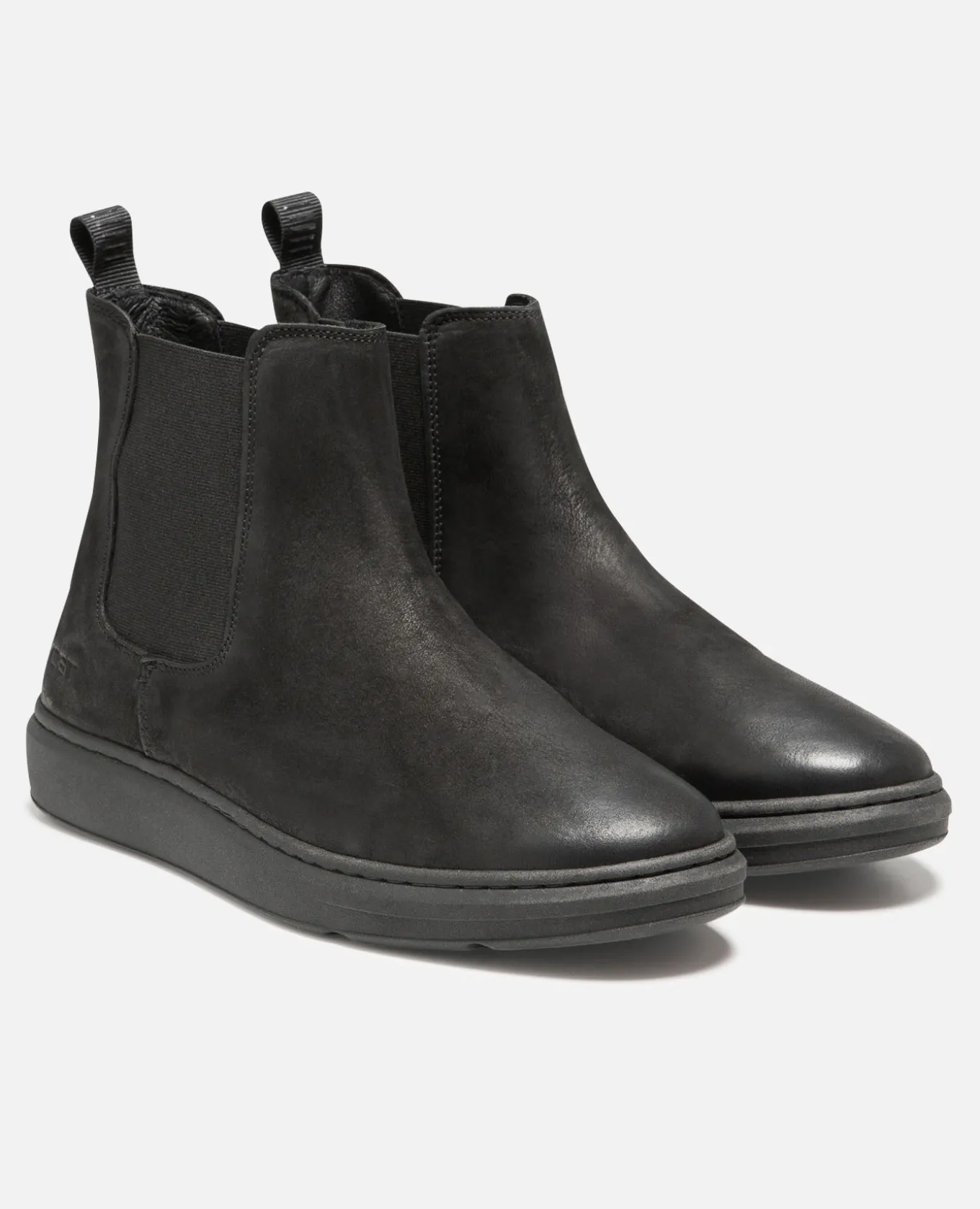WILD B VGT Chelsea boots cuir tannage végétal noir