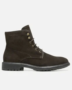 ZENITH Boots cuir suède chataigne